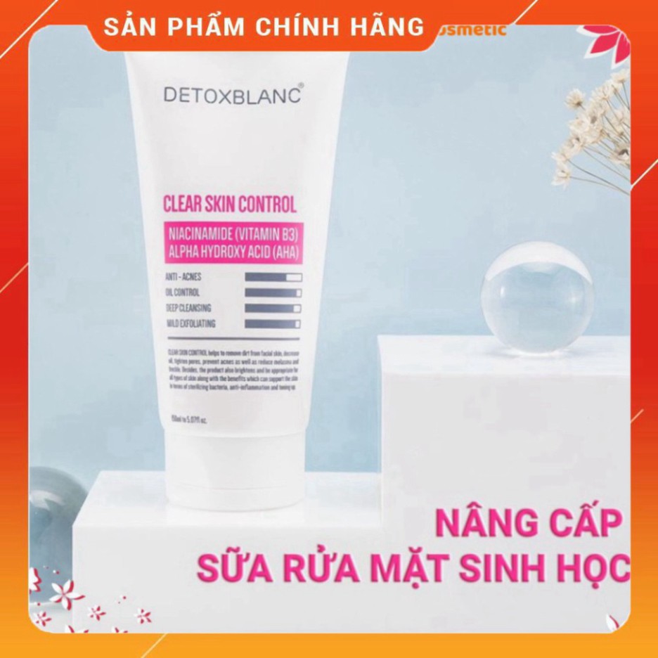 Sữa rửa mặt sinh học detox blanc [detoxblanc.vietmycosmetic]