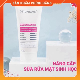 Sữa rửa mặt sinh học detox blanc