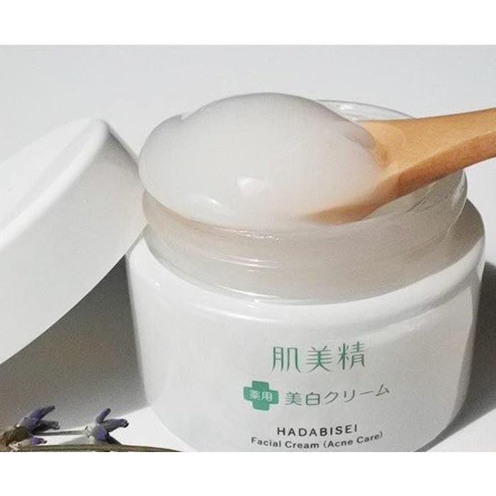 Kem dưỡng ngăn ngừa mụn Kracie Hadabisei Facial Cream (Acne Care) 50g