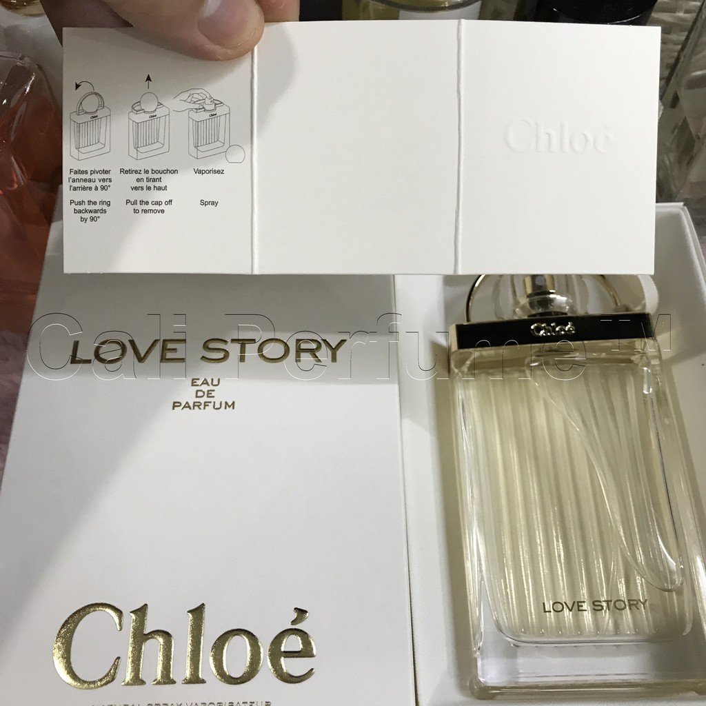 [Cali Perfume][Mẫu Thử][Dùng Là Thơm] Nước Hoa Nữ Mùi Phấn Nhẹ Nhàng Dễ Thương Chloe Love Story