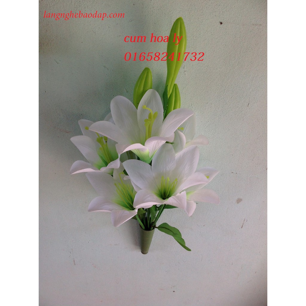 Cụm hoa ly 7 bông 3 nụ