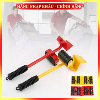 [ Hàng Cao Cấp ] Dụng Cụ Nâng Di Chuyển Vật Nặng Đồ Đạc Thông Minh Bằng Bộ Con Lăn Hỗ Trợ