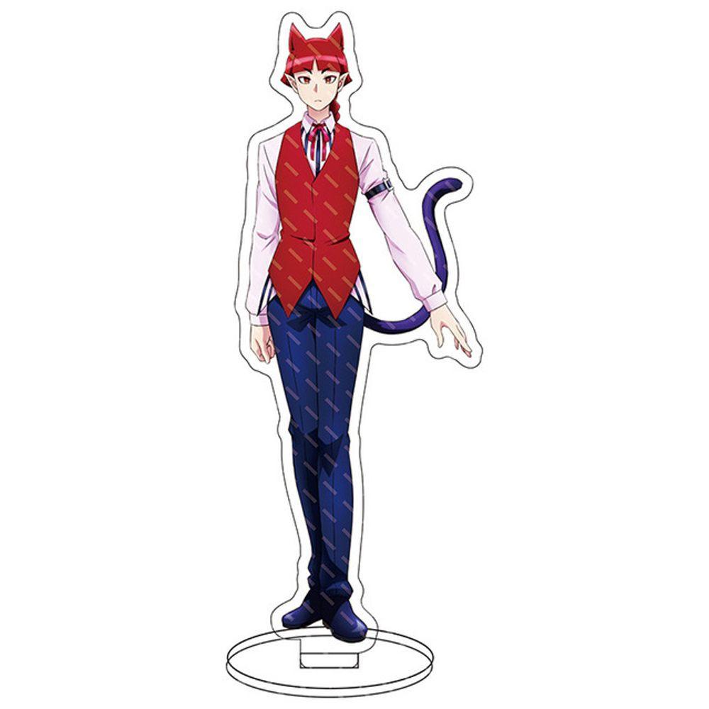 DARON Collection Model Welcome to Demon-School Iruma kun Action Figure Toys Acrylic Plate Anime Figure Stand Double Sided Desk Decor Cartoon Ornaments Transparent Model Toys Manga Characters Acrylic Stand