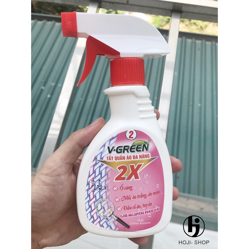 Tẩy Quần Áo Đa Năng V-GREEN 300ml