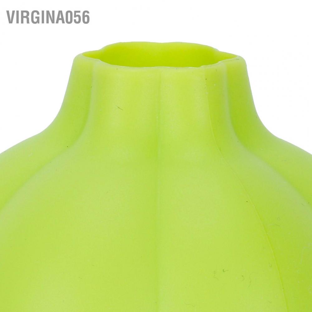 Hàng Hot Dụng cụ bóc vỏ tỏi bằng silicone màu xanh lá cây Dụng cụ bóc vỏ thực phẩm Vật liệu mềm cho nhà bếp Hàng giao ngayVirgina056