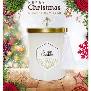 Nến thơm giáng sinh hương thơm xmas cookie