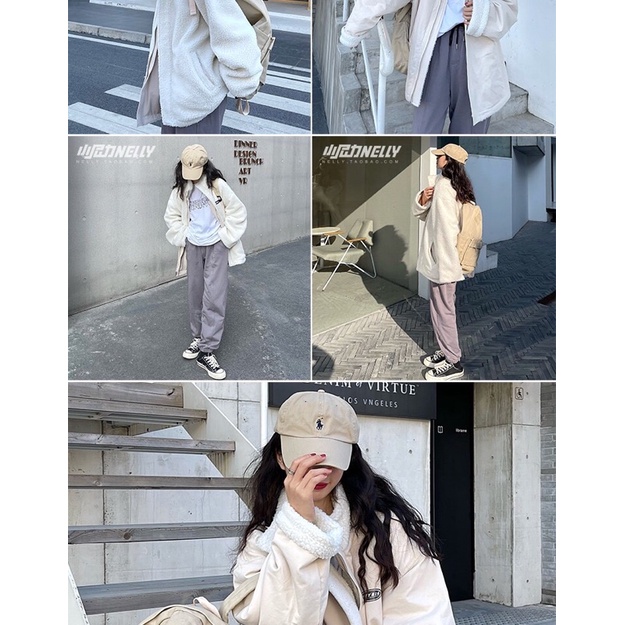 Áo khoác nelly lót bông 2 mặt chất dày dặn sale (có sẵn) lkb016 | BigBuy360 - bigbuy360.vn