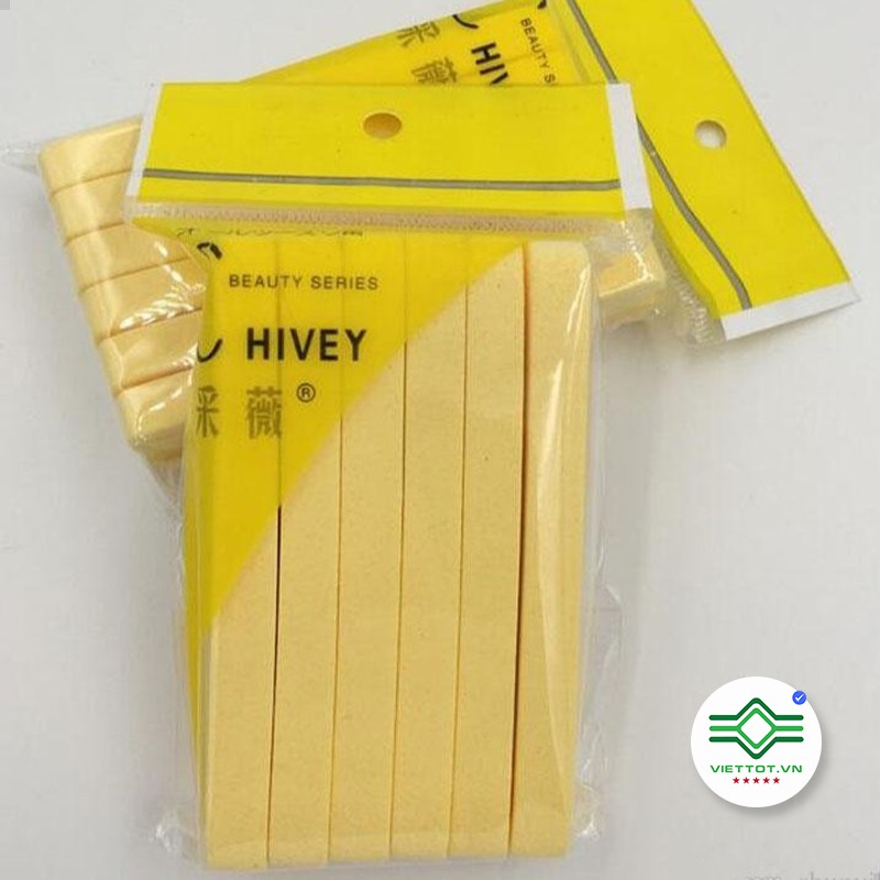 Một Gói 12 Bông Nở Rửa Mặt Chivey VT122