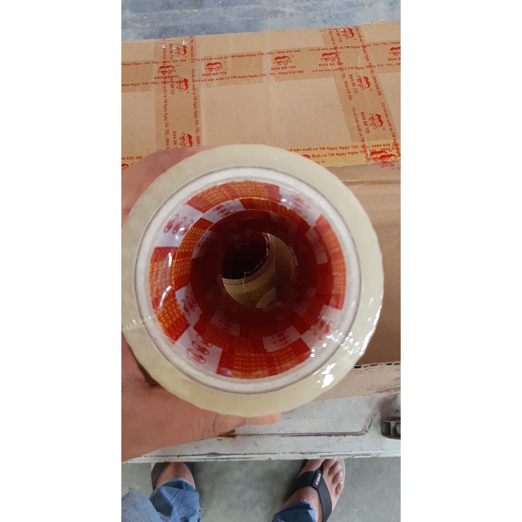 Băng keo 100yard nặng 1kg (6 cuộn/cây) GIÁ SIÊU RẺ