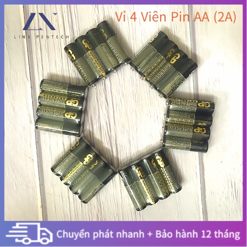 Vỉ 4 Viên Pin AA (2A) Cho Micro Không Dây Pin Chính Hãng Hãng Battery 1.5V（Tư Vấn Dịch Vụ Khách Hàng Để Hiểu）