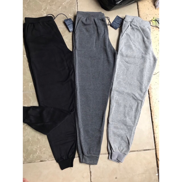 Quần jogger- Quần jogger nỉ nam trơn cực chất, quần thể thao, quần tập gym | BigBuy360 - bigbuy360.vn