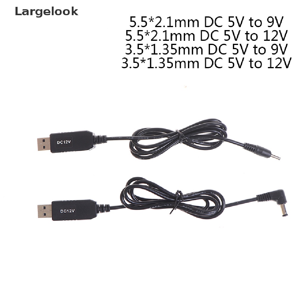 Cáp ChuyểN ĐổI NguồN ĐiệN DC 5V Sang 9V 12V 3.5X1.35Mm 5.5X