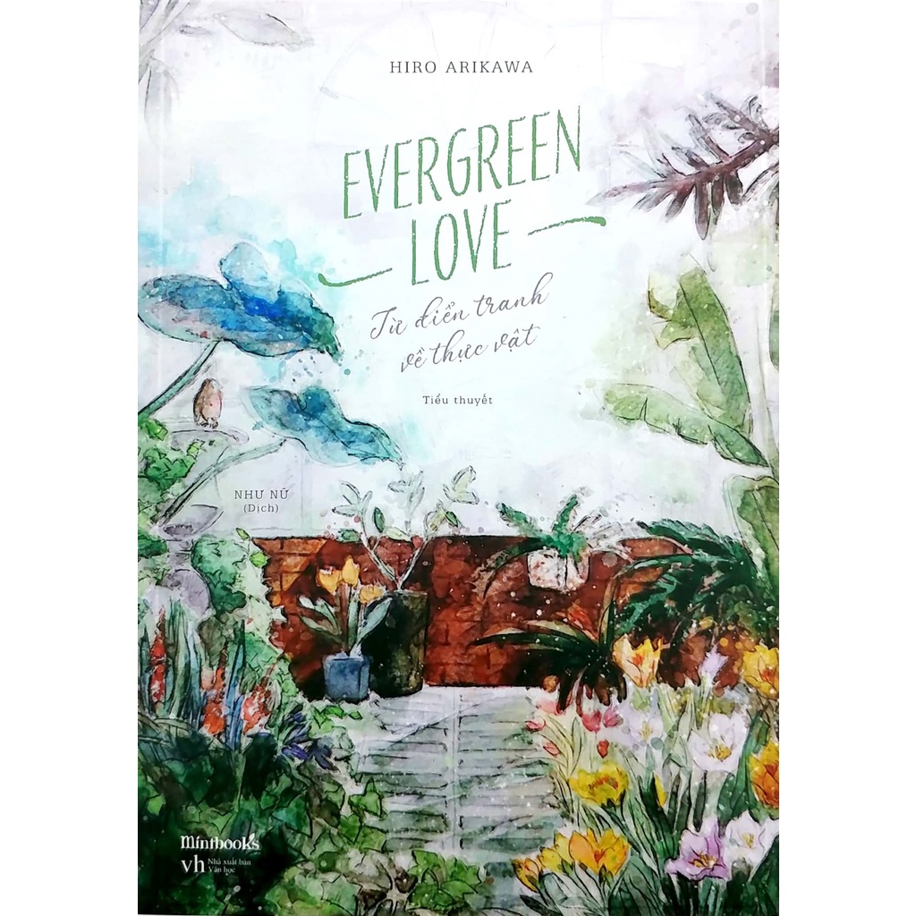 Sách - Evergreen Love - Từ điển tranh về thực vật