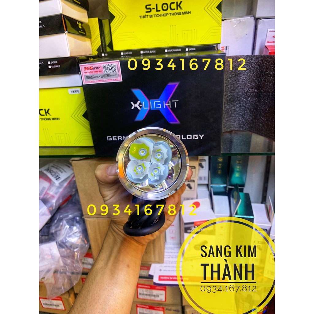 Đèn Xlight M60 Plus Chip Osram Chính Hãng