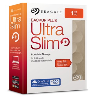 Ổ cứng di động siêu mỏng - HDD Seagate 1TB Backup Plus Ultra Slim USB 3.0