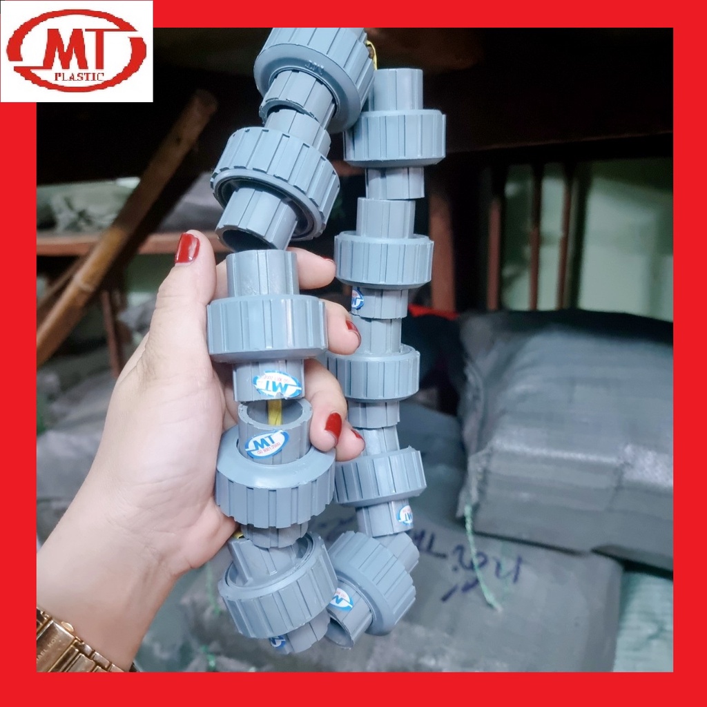 Rắc co 21, racco, nối sống nhựa PVC
