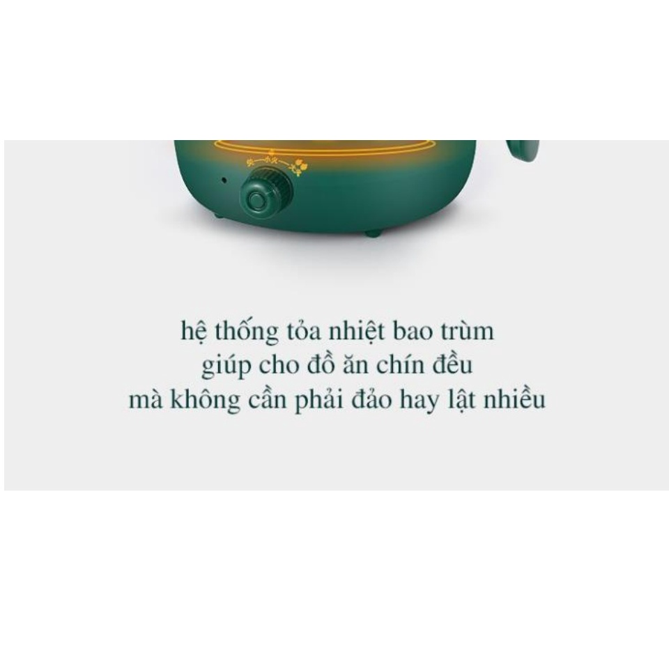 [FREESHIP❤️] NỒI LẨU MINI ĐIỆN ĐA NĂNG KÈM HẤP, RÁN,CHIÊN