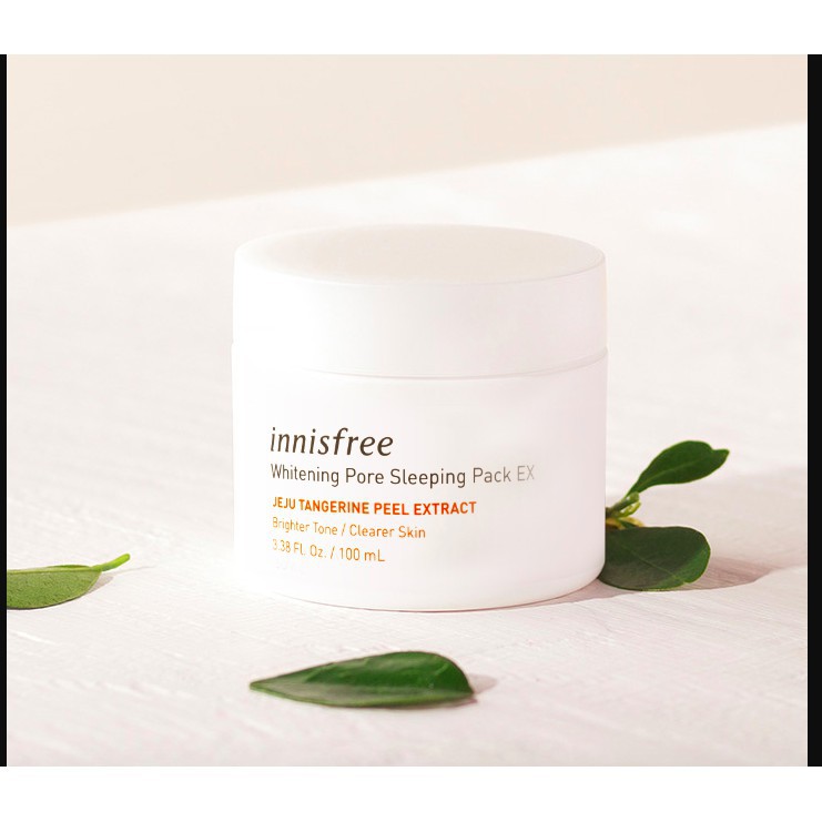 Mặt nạ ngủ Innisfree Whitening Pore Sleeping Pack EX (Hộp)