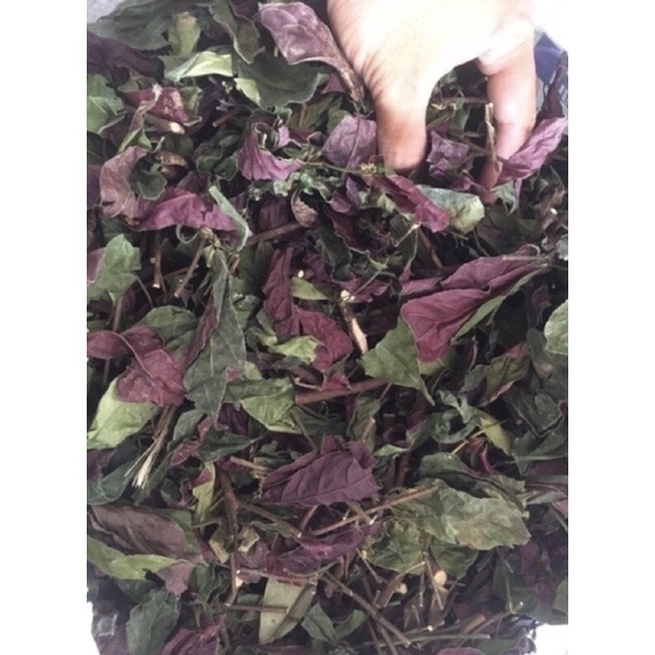 Lá đơn đỏ khô túi 1kg