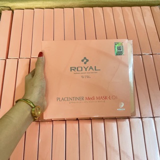 MẶT NẠ NHAU THAI ROYAL PLACENTINER Medi MASK-L - ĐỈNH CAO CỦA DƯỠNG ẨM, DƯỠNG TRẮNG VÀ CHỐNG LÃO HOÁ 💠