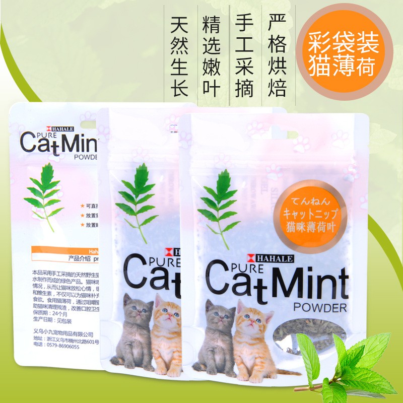 Bột Catnip Bạc Hà Hahale cho mèo