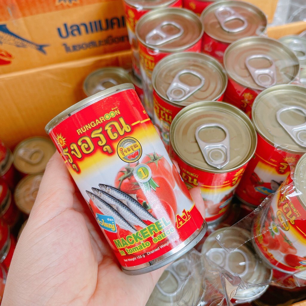 Cá Mòi Sốt Cà RUNGAROON Thái Lan (155gr/Hộp)