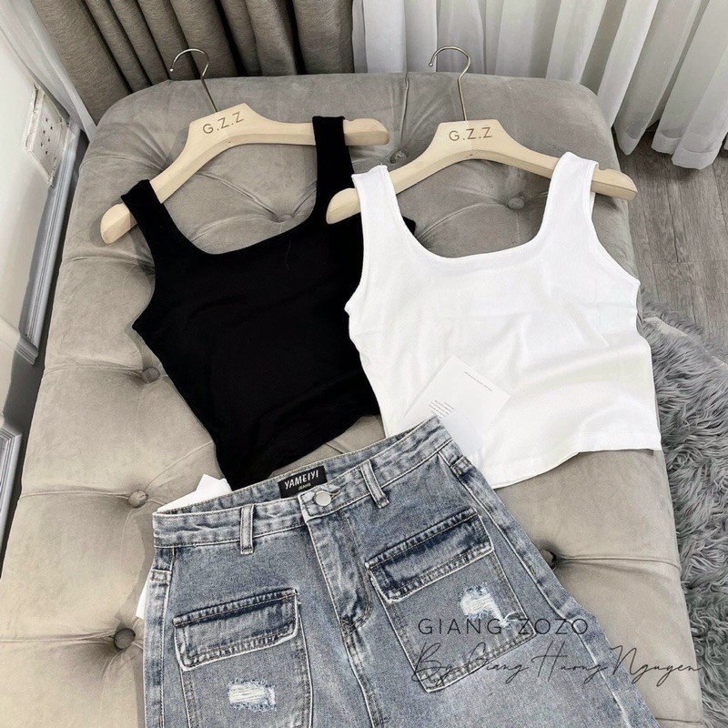 [Mã WASKT410K giảm 10K đơn 50K] Áo ba lỗ zip crotop 2 màu | BigBuy360 - bigbuy360.vn