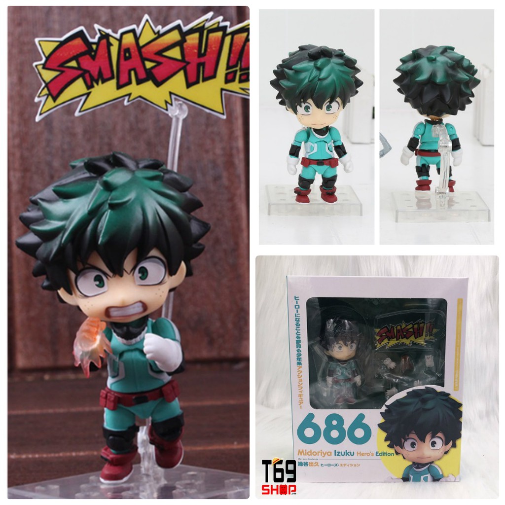 Mô hình Nendoroid #686 - Izuku Midoriya: Hero's Edition - anime My Hero Academia