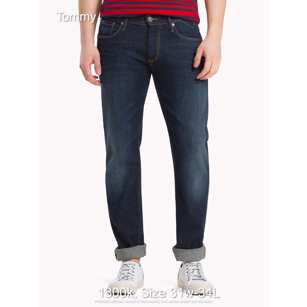 Quần Jeans nam - Thương hiệu Tommy hilfiger Mỹ Hàng Chính Hãng 100%