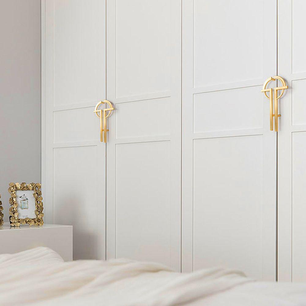 KUNHEV Tay Nắm Cửa Tủ Bằng Hợp Kim Kẽm Hình Hoa Mẫu Đơn Sang Trọng