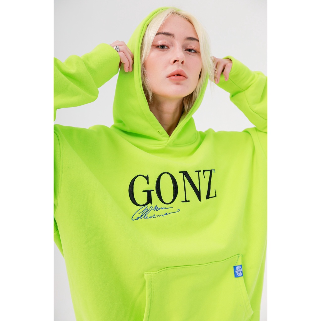 Áo Hoodie Nỉ Form Rộng Phong Cách Thu Đông - Hoodies 01 - Màu Xanh Neon | BigBuy360 - bigbuy360.vn