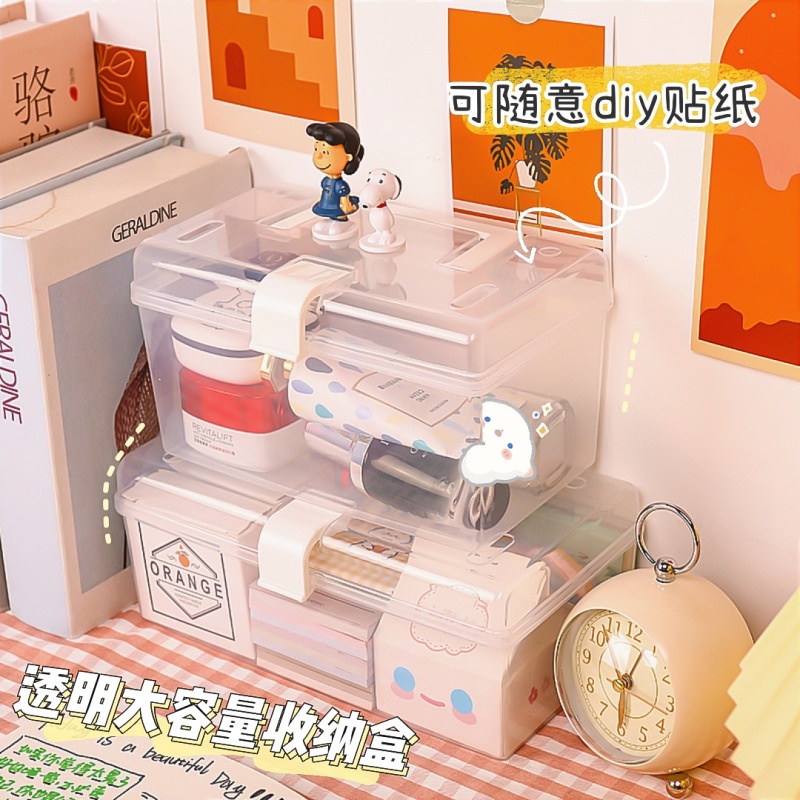 Hộp đựng đồ trong suốt đa năng chống bụi tiện dụng