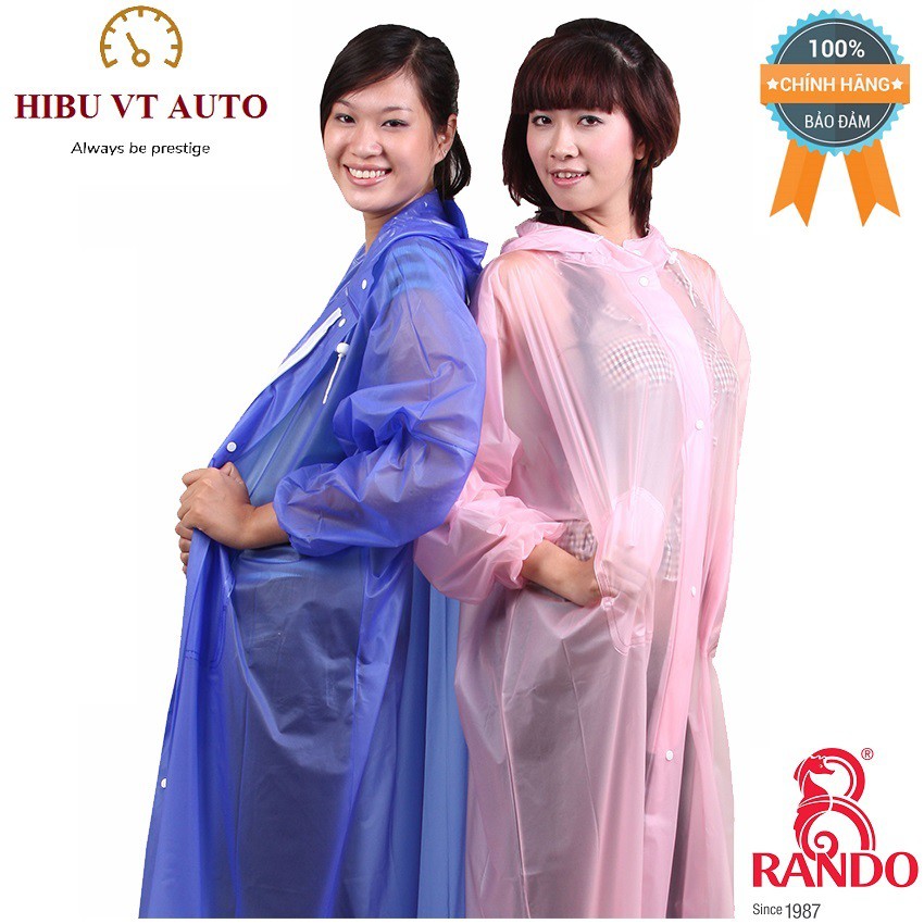 Áo mưa Rando Poncho Dây Kéo trong màu APPC-09 che chở người thân yêu của bạn.