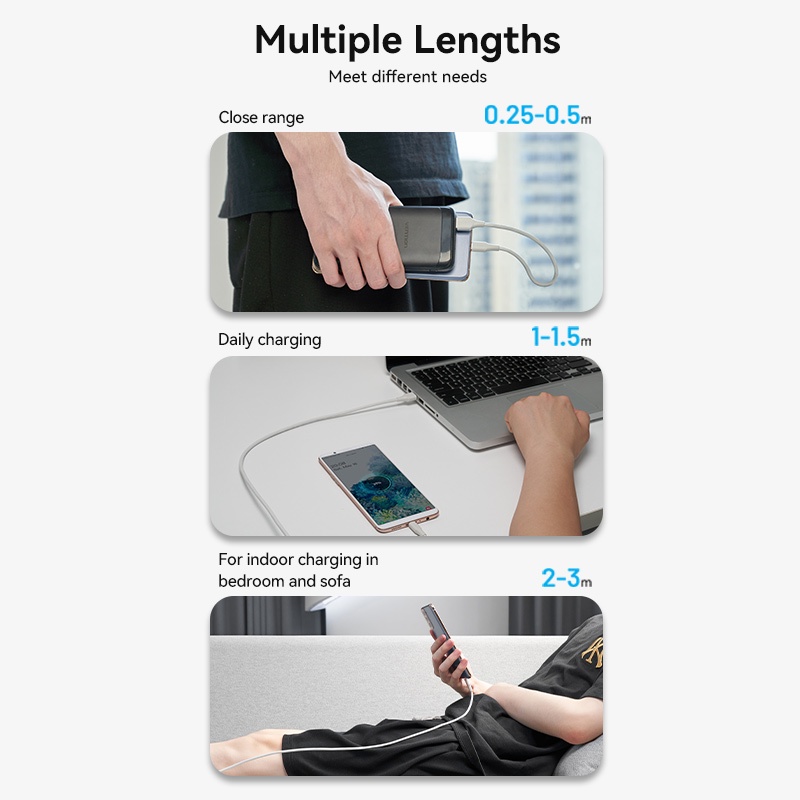 Dây cáp sạc Vention Micro USB 2A tương thích với Xiaomi/ Samsung