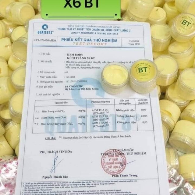Trắng x6 bt