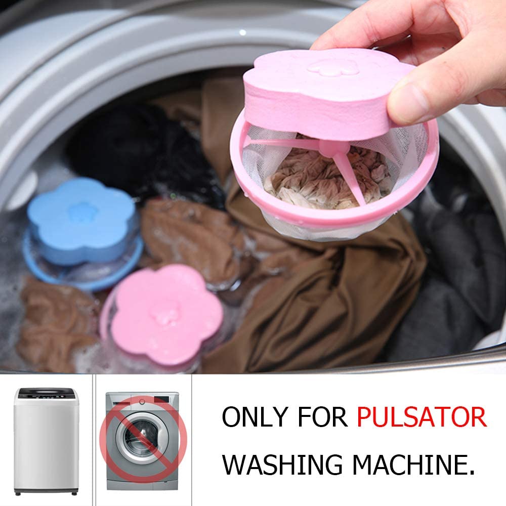 [Washing Machine Hair Filter Cleaning Mesh Bag] [Washing Machine Lint Catcher] [Reusable Floating Laundry Lint Mesh Bag]