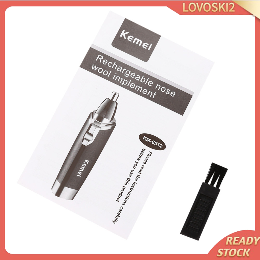 (Hàng Mới Về) Máy Tỉa Lông Mũi Kemei Km-6512 Thiết Kế Nhỏ Gọn Tiện Dụng | BigBuy360 - bigbuy360.vn