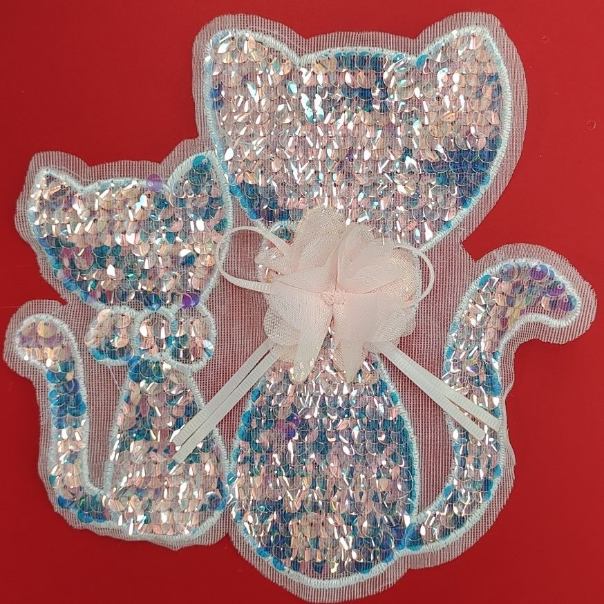 Hàng Có Sẵn Nhãn Dán Trang Trí Quần Áo Rách Không Đường May Hình Động Vật Nhỏ Đính Kim Sa + Hoa Bướm Nhiều Màu Độc Đáo Thời Trang Mới Bán Sỉ