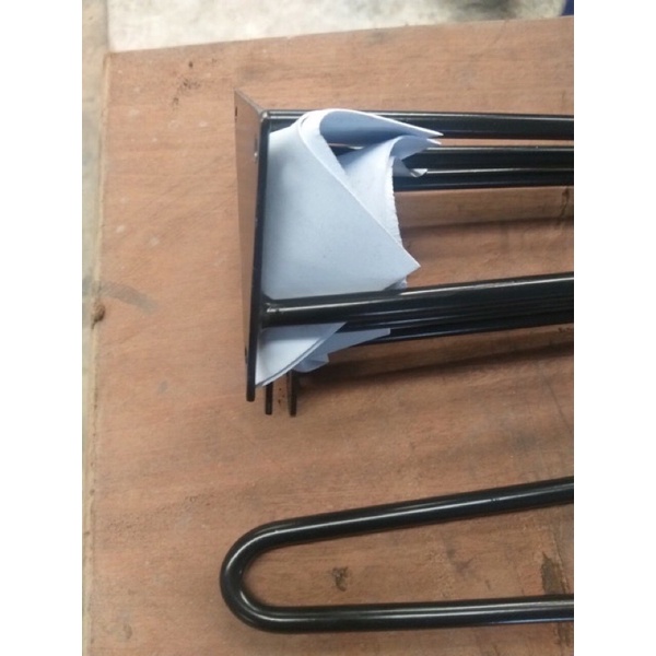 Chân sắt harpin - chân bắt bàn phi 10 cao 72cm