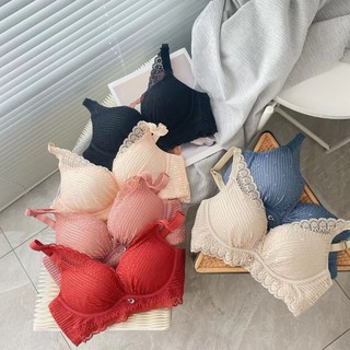 #M62: mẫu áo lót cao cấp, thiết kế không gọng, mút mềm, nâng đẩy tốt, ren mềm mịn, màu sắc da dạng
