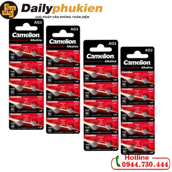 Pin Camelion AG3 LR41/LR736 vỉ 1 viên dailyphukien