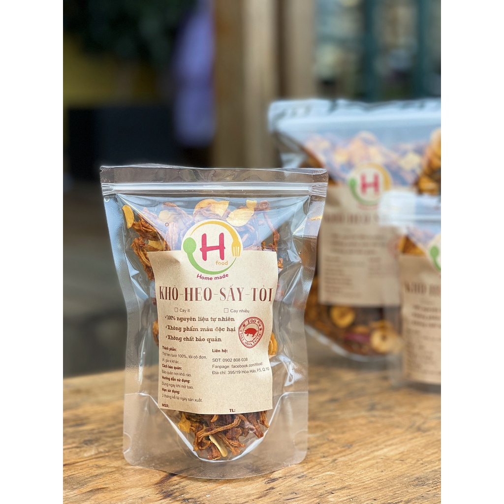 Khô Heo Cháy Tỏi - Heo Sạch Tươi + Tỏi Cô Đơn Làm Quà Tết Chất Lượng | BigBuy360 - bigbuy360.vn