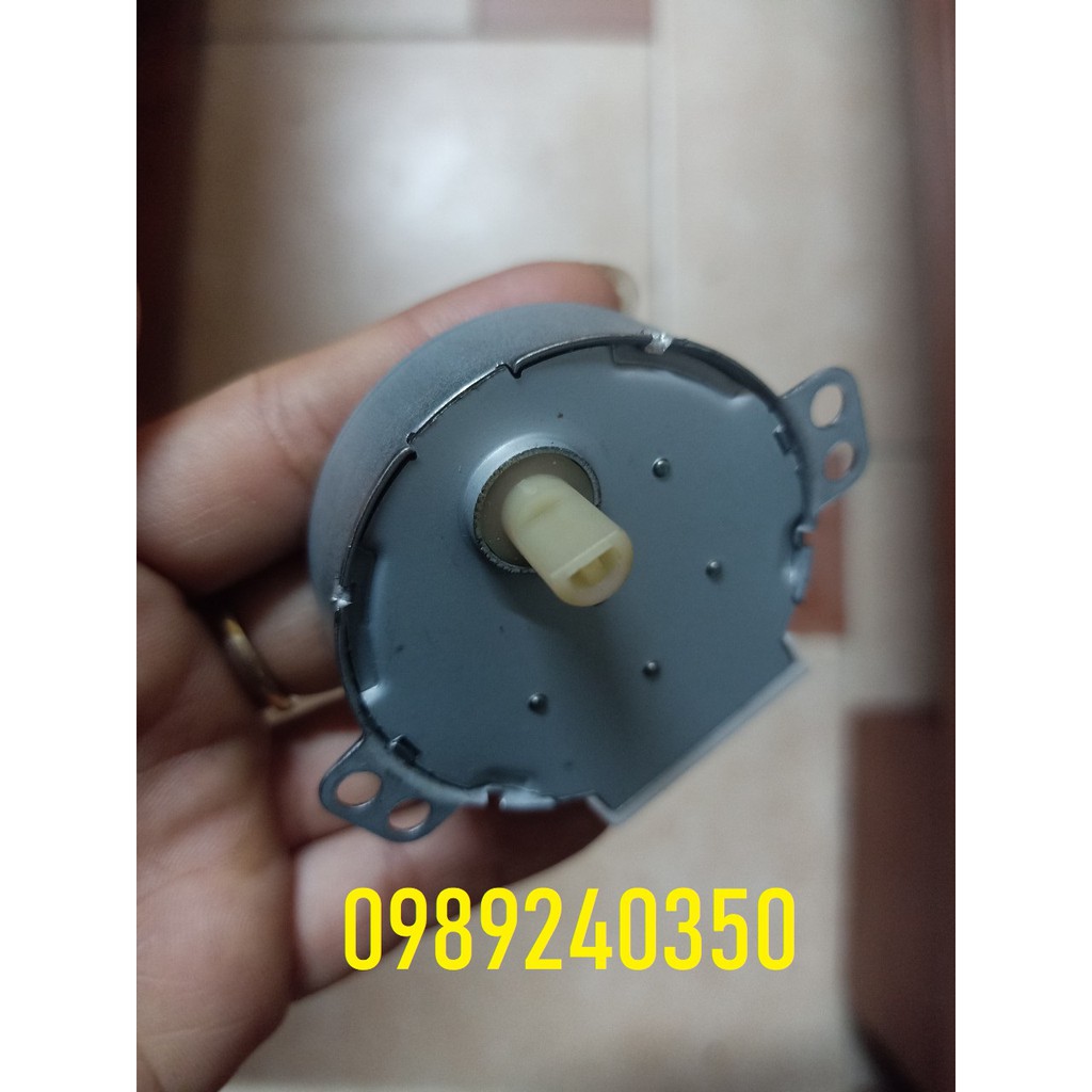 Mô tơ quay đĩa lò vi sóng 220V - 4W trục vát