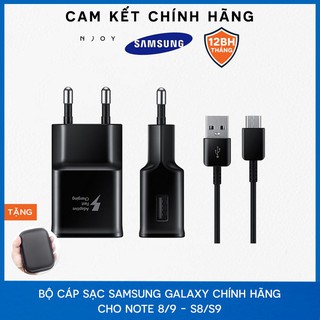 [BH 12 tháng] Bộ cáp sạc Samsung Galaxy S8/S9 chính hãng - Fast Charge