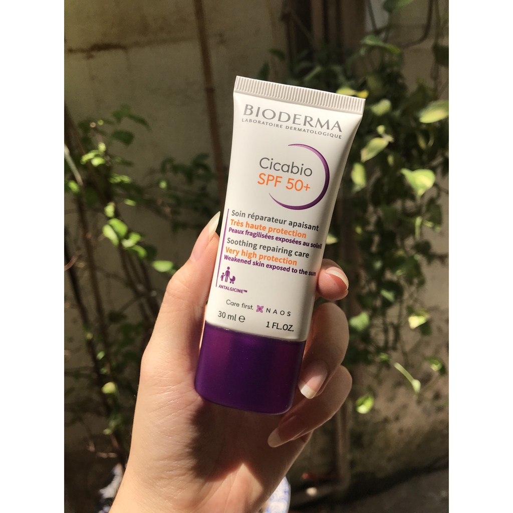 Kem Chống Nắng Cho Da Bị Tổn Thương Bioderma Laboratoire Dermatologique Cicabio SPF 50+