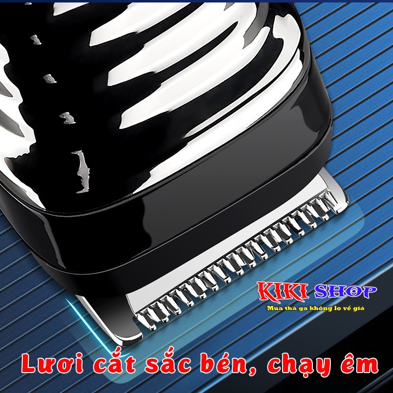 Tông đơ cắt tóc Rayco, Tông đơ cắt tóc chuyên nghiệp chống nước, đèn LED thông minh, Kiki shop