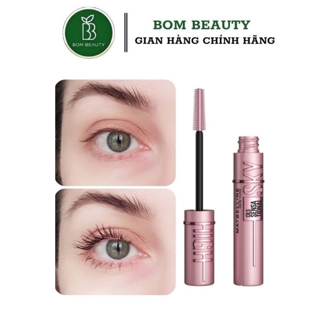 Chuốt Mi Mascara Maybelline Lash Sensational Sky High unbox (thấm nước)