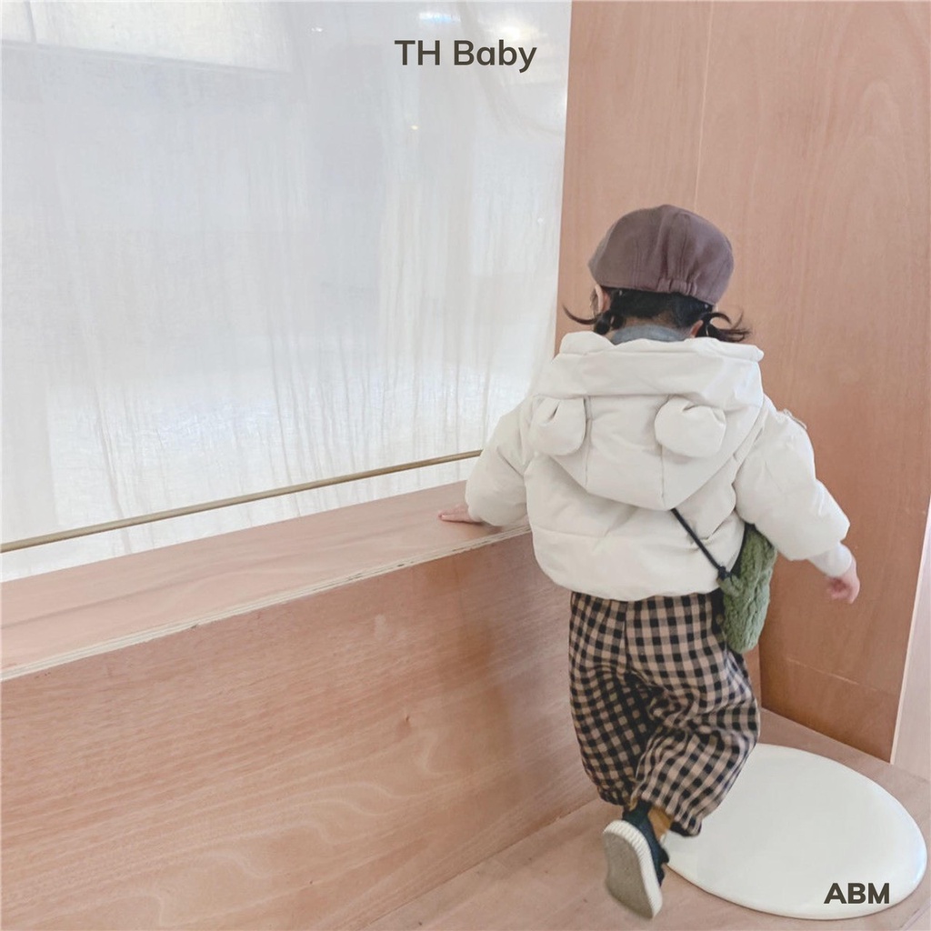 Áo khoác cho bé trai bé gái, Áo phao cho bé Thanh hằng baby 9 đến 17 kg
