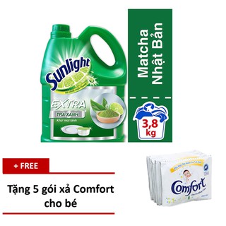 Nước rửa chén Sunlight can 3,6kg
