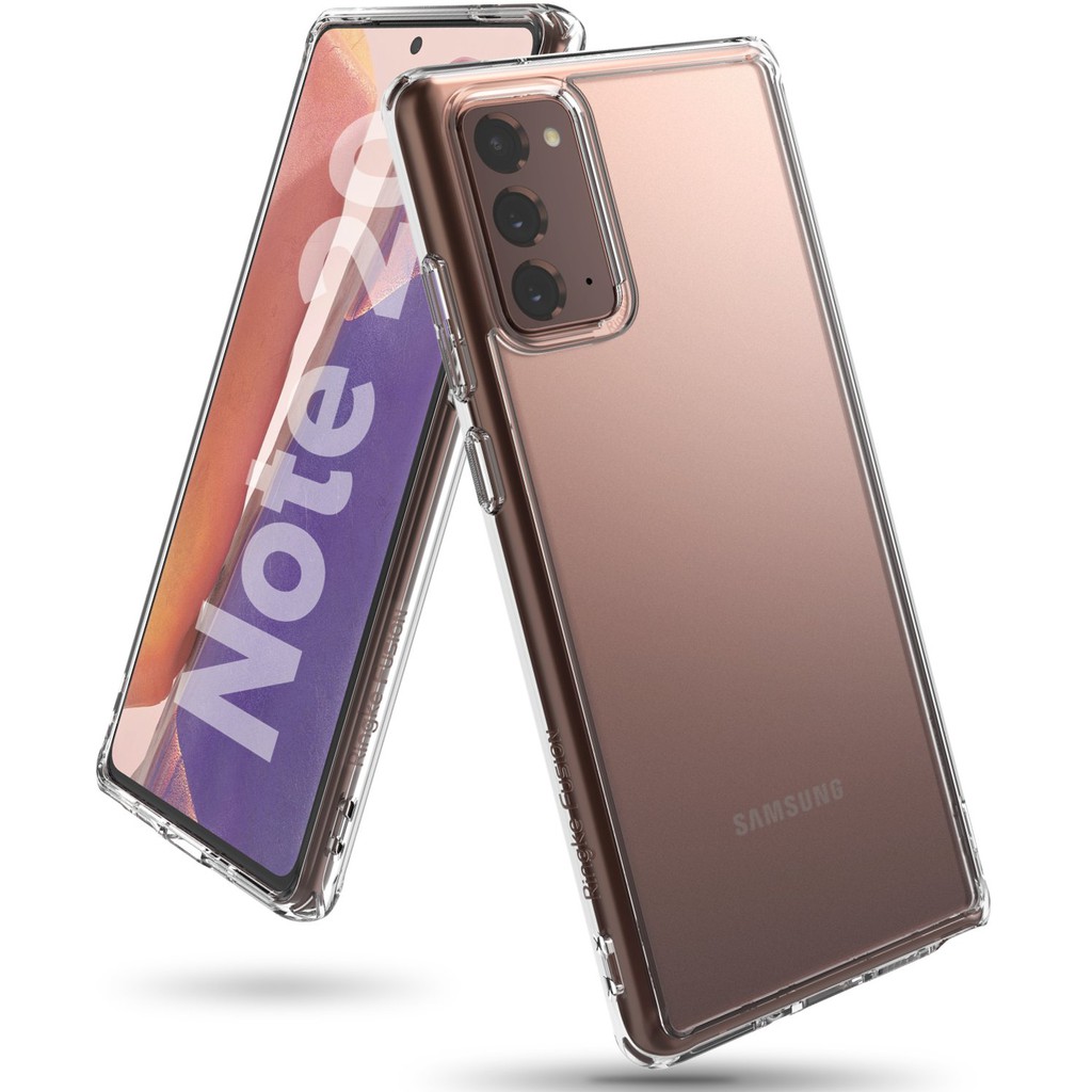 Ốp lưng chống sốc hàng hiệu Ringke Fusion cho Galaxy Note 20 Ultra | Note 20